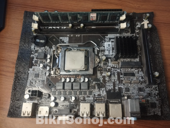 Motherboard processor and ram for sell